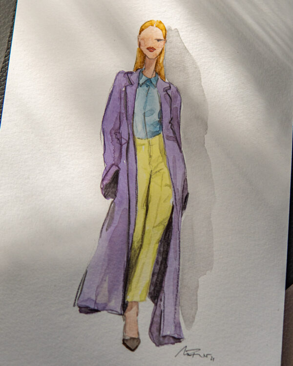 Personalisierte Modeillustration – Bild 2