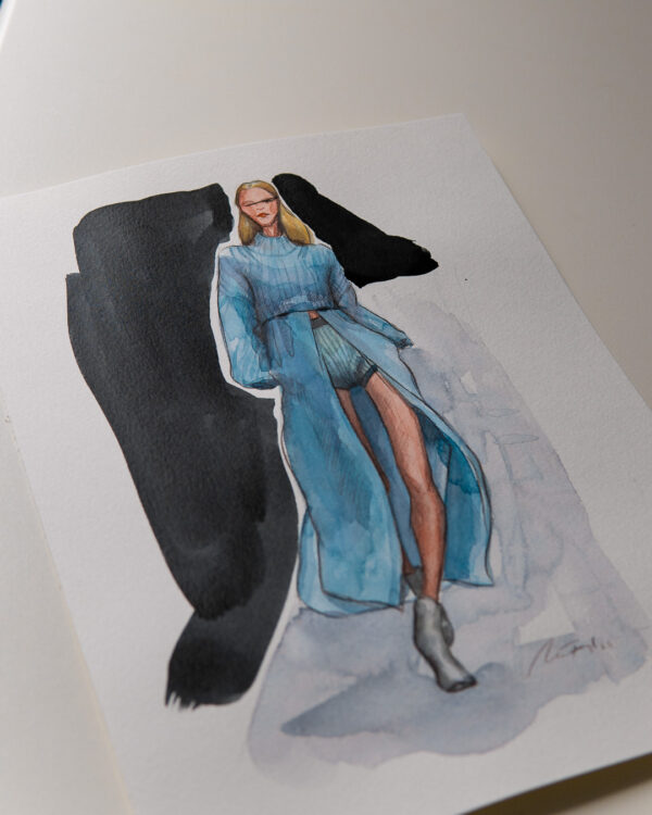 Personalisierte Modeillustration – Bild 5