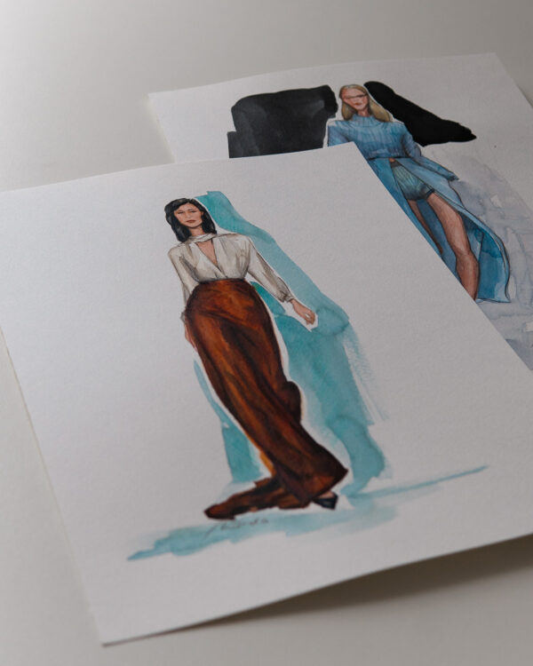 Personalisierte Modeillustration – Bild 4